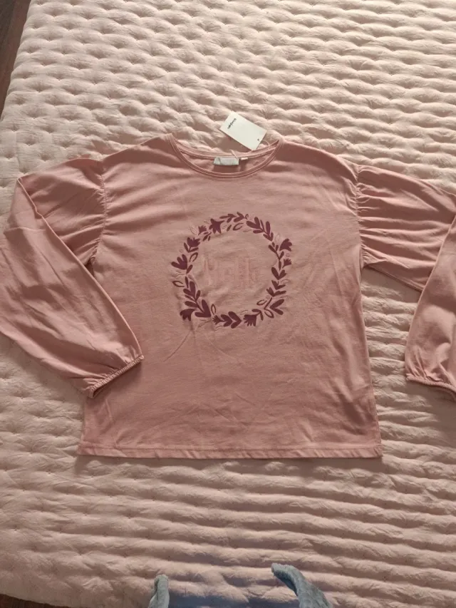 Maglietta rosa per bambina taglia 14-16