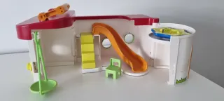 Lote Playmobil infantil vehículos y figuras