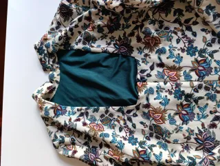 Vestido estampado floral