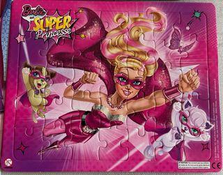 Pack 4 Puzzles Barbie
