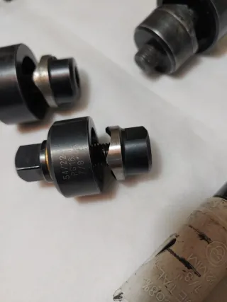 Tijeras cortachapa metal y PERFORADORES para metal