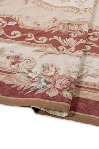 Tappeto Aubusson Fatto a Mano 366x275