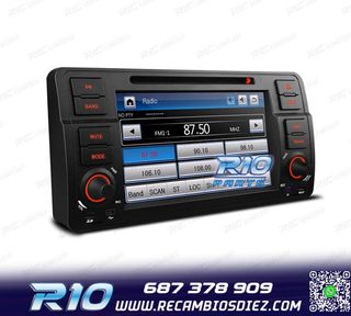 RADIO NAVEGADOR 7" PARA BMW SERIE 3 E46 98-06 USB GPS TACTIL