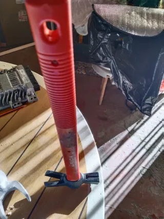 Martillo Bellota Mango Rojo Sin Estrenar