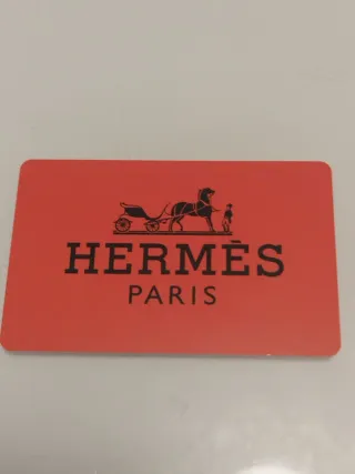 Collar Hermès H Naranja