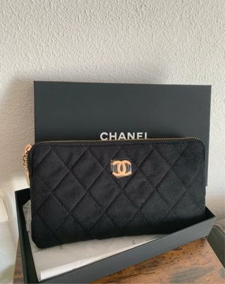 Necesser Chanel Nero e Oro