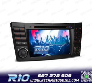 RADIO NAVEGADOR 7" PARA MERCEDES CL. E W211 CLS W219 USB GPS
