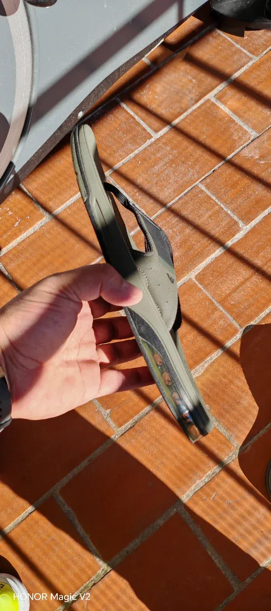 Chanclas Reef Hombre Verde y Negro