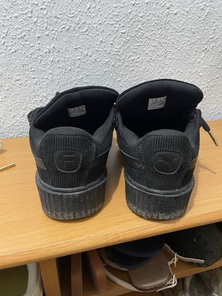 Zapatillas Puma Negras Plataforma