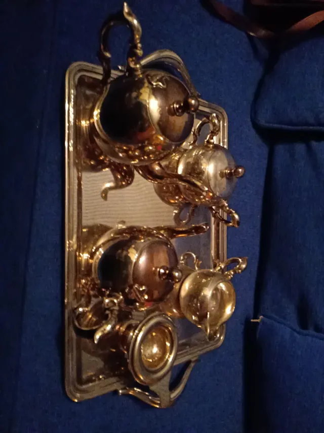 Juego de café de Alpaca