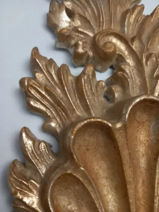 Fregio decorativo foglia argento