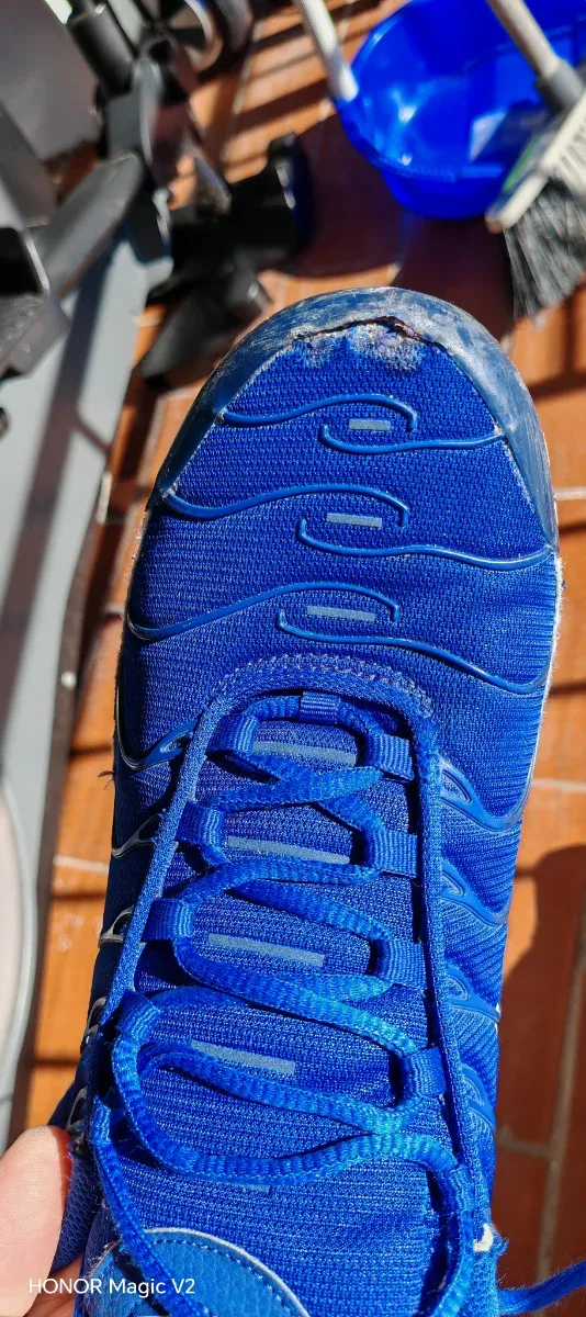 Zapatillas Nike TN Talla 44 Azul/Blanco