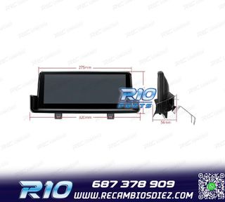 RADIO GPS ANDROID 14 BMW E90 E91 E92 E93 08-12 SIN PANTALLA