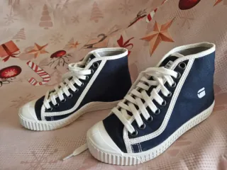 Zapatillas G-Star Raw tipo Converse Azul
