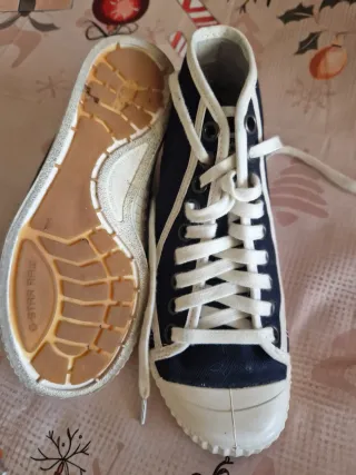 Zapatillas G-Star Raw tipo Converse Azul