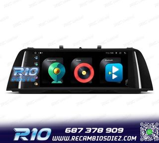 RADIO GPS ANDROID 12 PARA BMW F10 F11 10-12 CIC