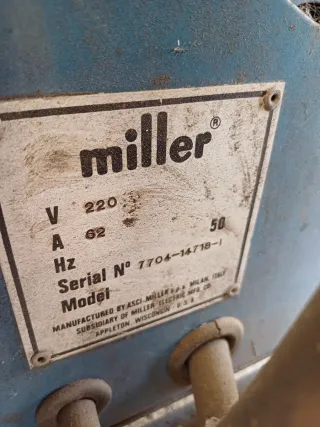 SOLDADORA MILLER 150 AC/DC HF