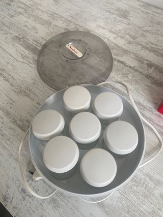 Yogurtera Moulinex con 7 tarros