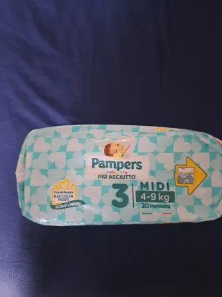 Pampers Baby-dry Taglia 3 Midi