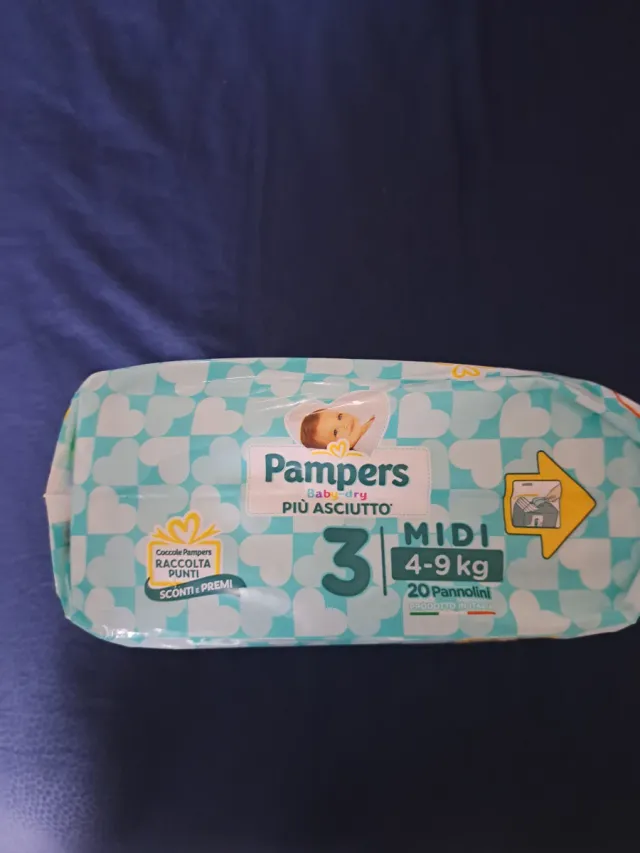 Pampers Baby-dry Taglia 3 Midi