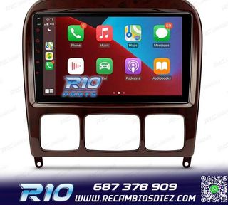 RADIO GPS ANDROID 13 MERCEDES CLASE S W220 98-05