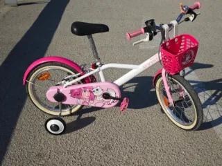 Bicicleta infantil 16 DOCTOGIRL rosa