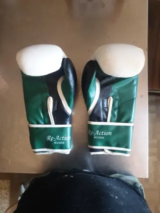 Guantes de Boxeo Leone Blancos