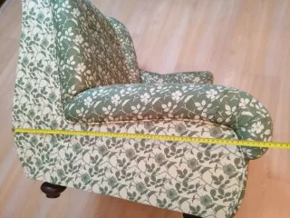 Sofá modular de tela.