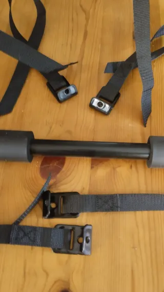 Portabicicletas Strap 100-3 + portamatricula y luz