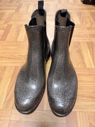 Botas de Agua Glitter Talla 39