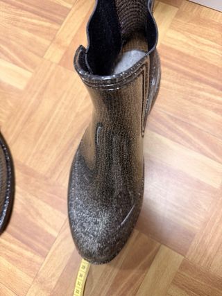 Botas de Agua Glitter Talla 39