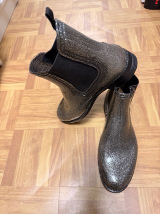 Botas de Agua Glitter Talla 39