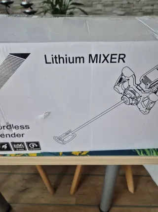 Batidora Mezcladora Litio Cordless