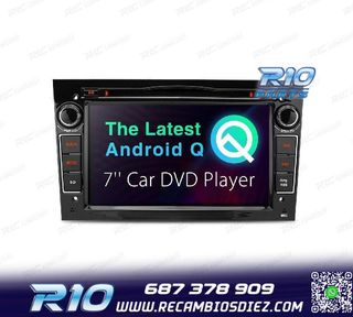 RADIO GPS ANDROID 11 PARA OPEL ASTRA H VIVARO ZAFIRA VECTRA