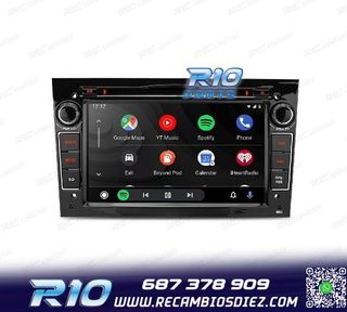RADIO GPS ANDROID 11 PARA OPEL ASTRA H VIVARO ZAFIRA VECTRA