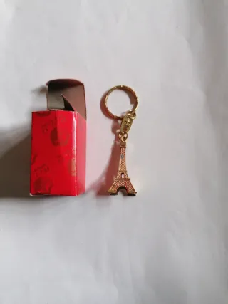 Portachiavi Torre Eiffel dorato