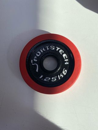 DISCO DE PESA: 1,25KG "SPORTSTECH"