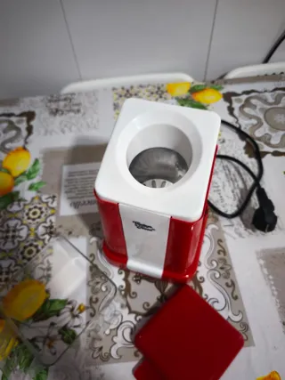 Máquina de Palomitas Vintage Roja