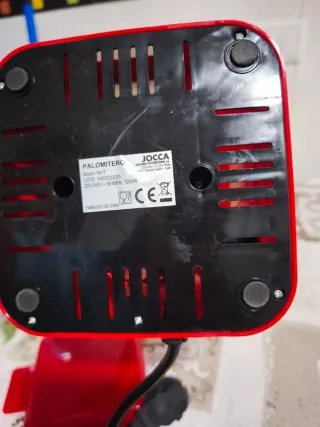 Máquina de Palomitas Vintage Roja