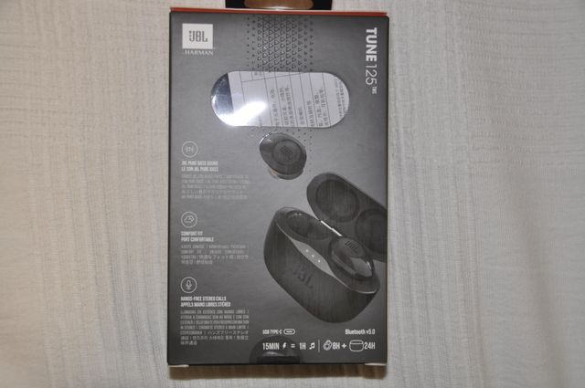 Auriculares JBL TUNE125 TWS Bluetooth Negros