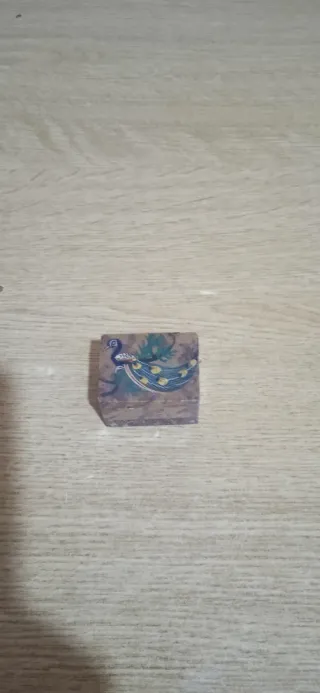 Portagioie viola grezzo