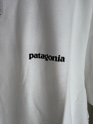 Camiseta Patagonia Blanca Talla L