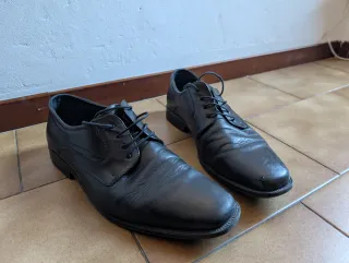 Scarpe eleganti uomo Nere Taglia 45