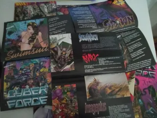 Lote comics Image más promo y posters