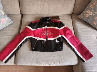 Cazadora Piel Nude Project Talla S Modelo RacingPu