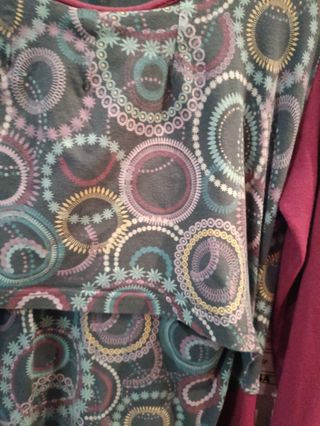 Vestido Lactancia Invierno Árbol de Amor Talla M