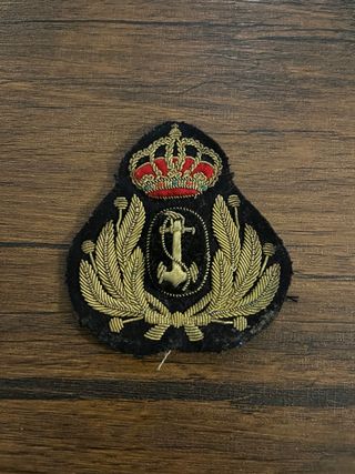 Galleta Gorra Militar Corona Ancla