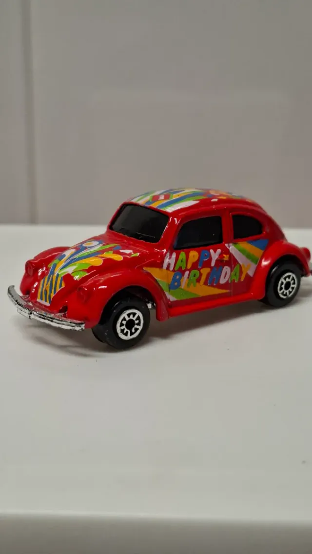 Coche VW Escarabajo Happy Birthday