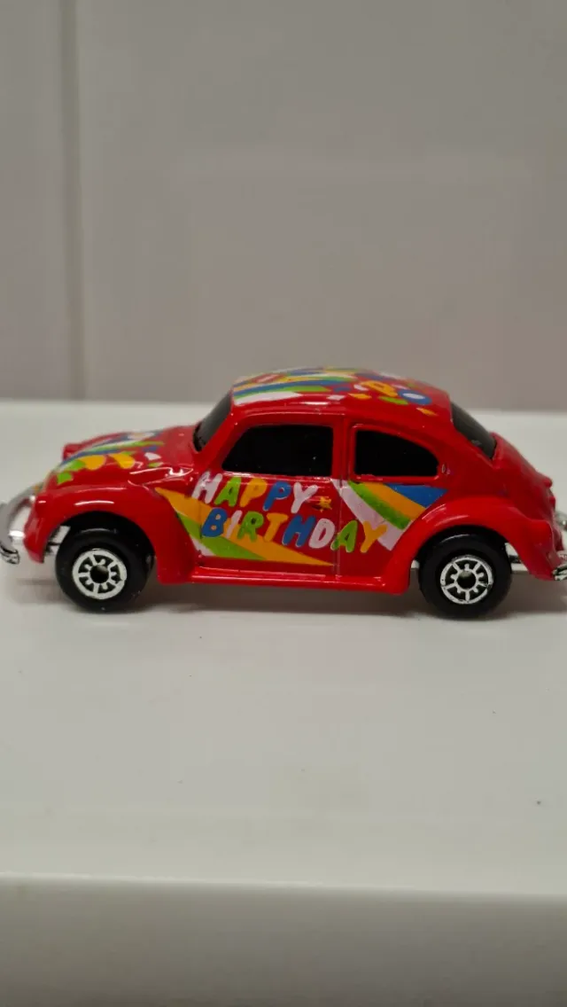 Coche VW Escarabajo Happy Birthday