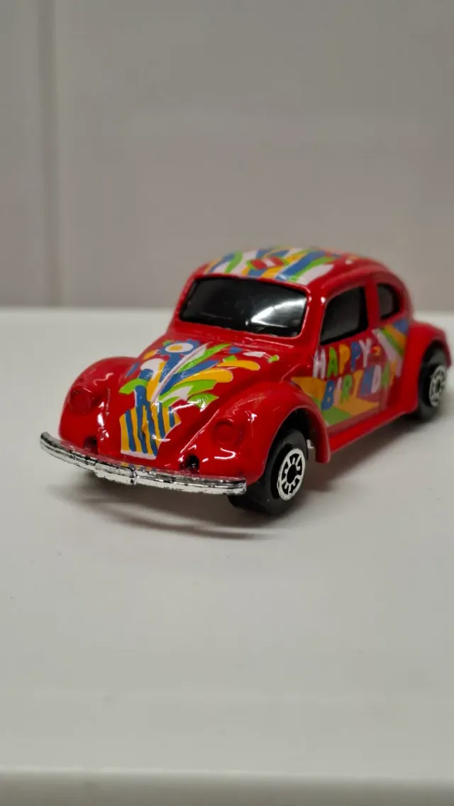 Coche VW Escarabajo Happy Birthday